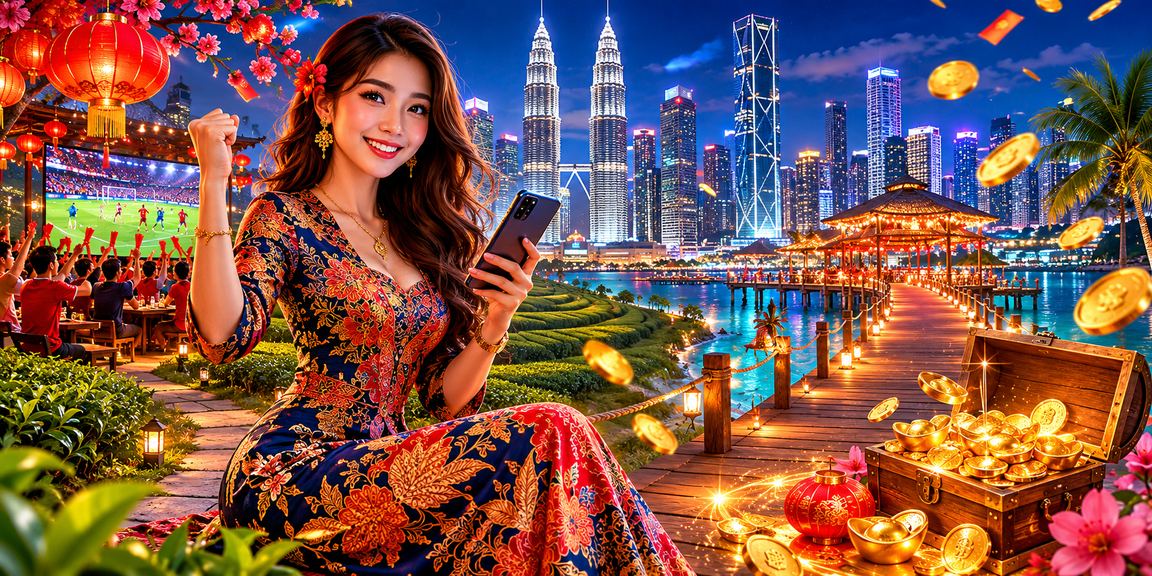 Kasino mudah alih Kuala Lumpur dengan reka bentuk batik